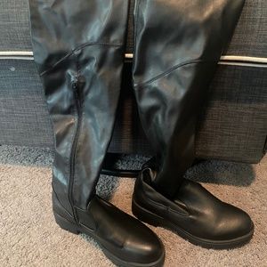 Thigh High Black boots